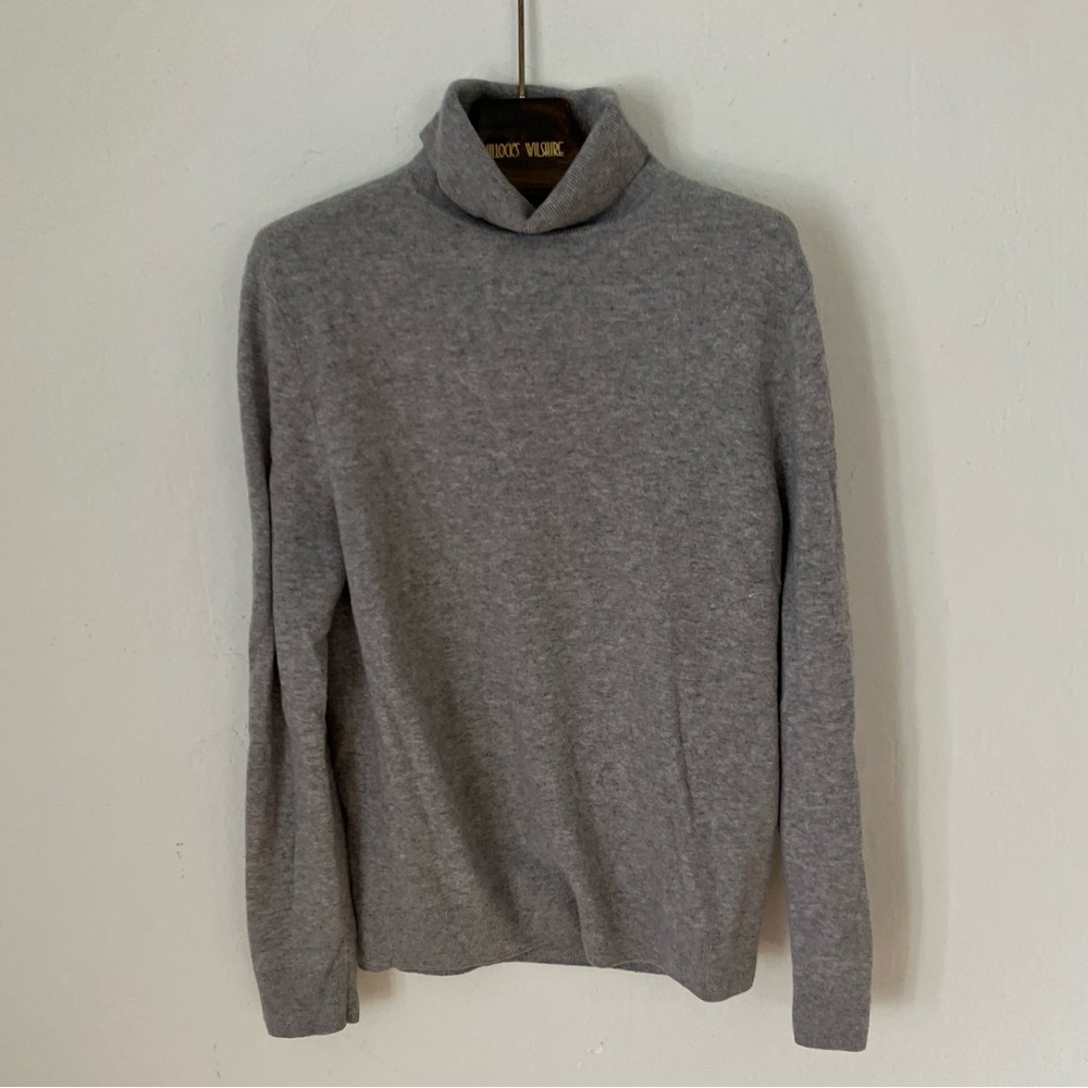 COS Light Gray Turtleneck Sweater size S